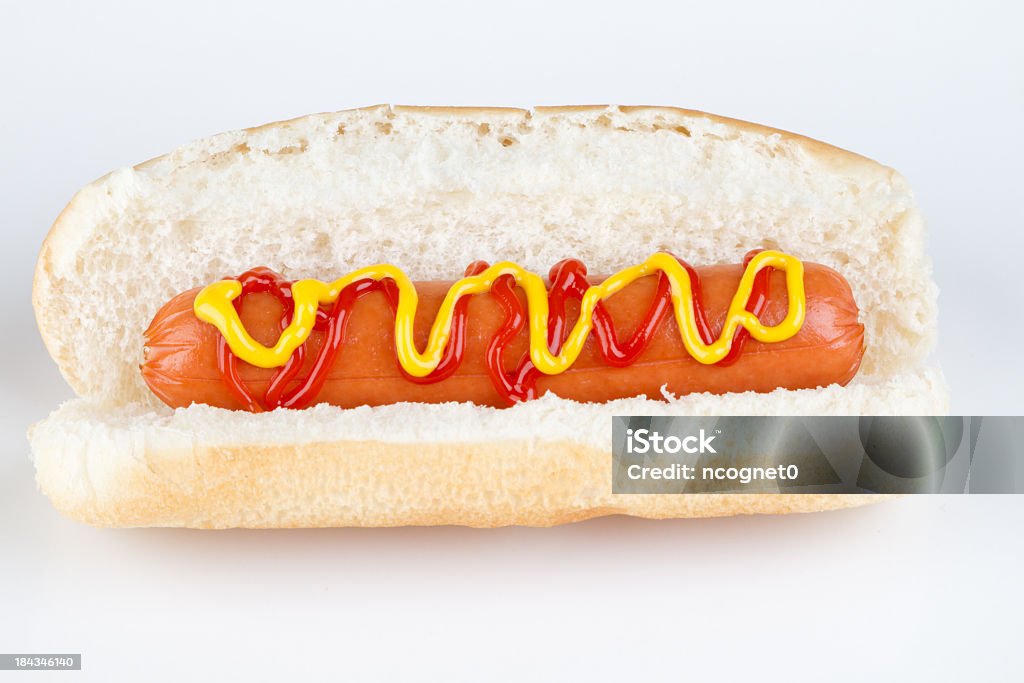 Hot dog - Zbiór zdjęć royalty-free (Cebula)
