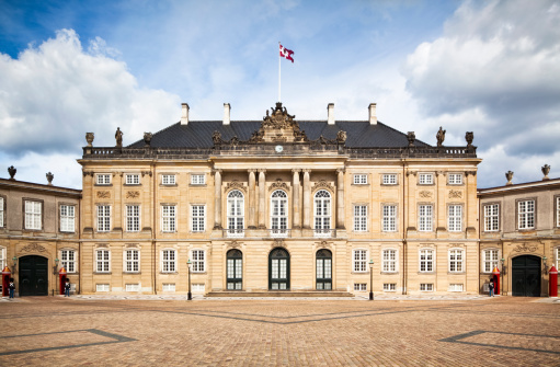 Frederick VIII's ( Brockdorff's ) Palace in Amalienborg - Copenhagen