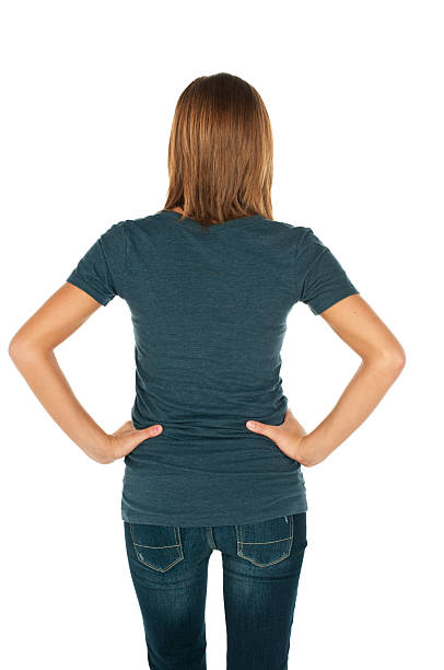 istock Female in t-shirt 184346941