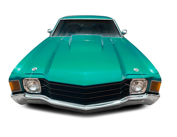 istock Green Muscle Car 184347048