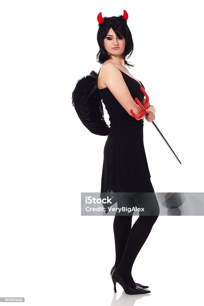 Angelo oscuro - Foto stock royalty-free di Costume