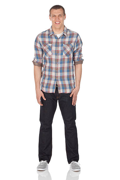 istock Portrait of a man standing 184347634