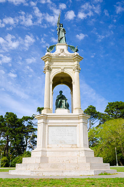 istock Francis Scott Key monument and statue at Golden Gate Park 184348065