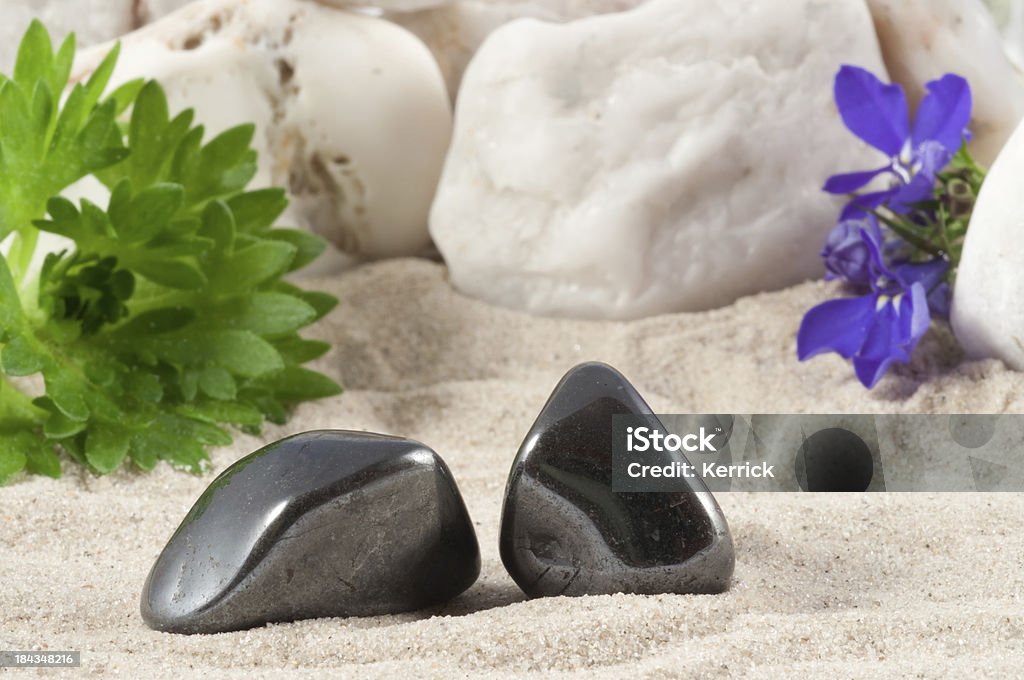 Magnetite-semi preciosas stone. garantida autêntico - Royalty-free Beleza Foto de stock