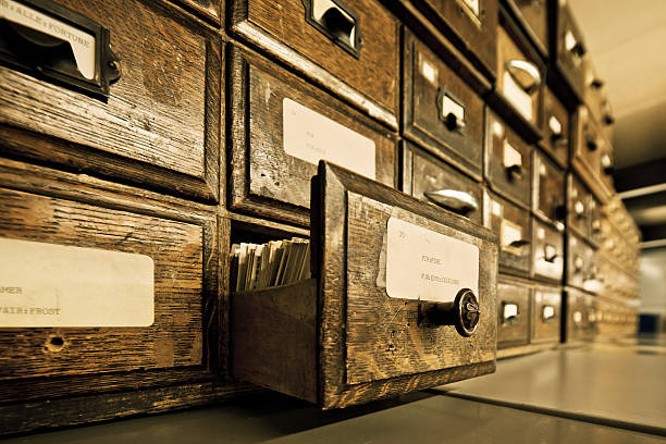 archive - filing cabinet cabinet archives drawer fotografías e imágenes de stock