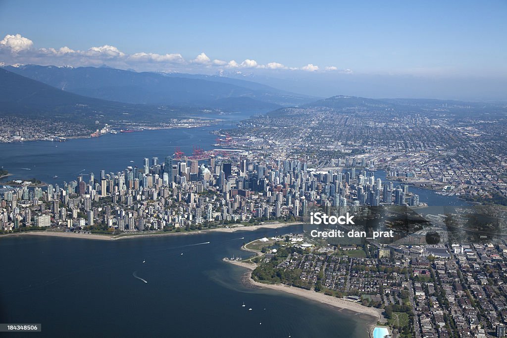 Luftaufnahme von Vancouver - Lizenzfrei Vancouver - Kanada Stock-Foto