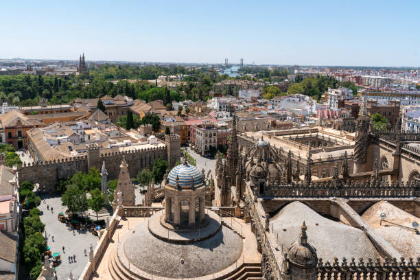 istock Aerial view of Sevilla 1843486382