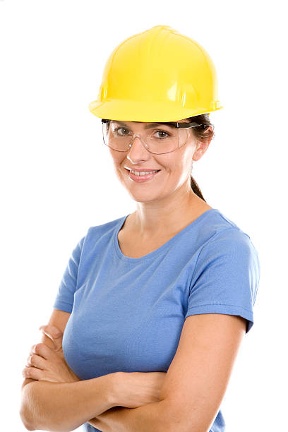istock woman in helmet 184349989