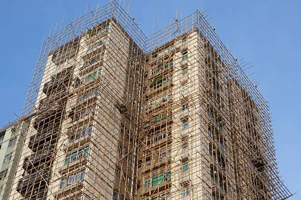 Photo of Bamboo Scaffolding