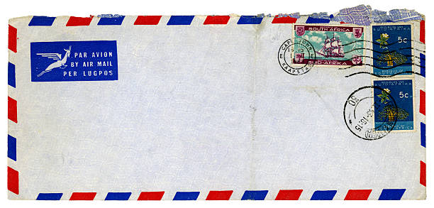 istock Used envelope from Cape Town, South Africa, 1963 184350670