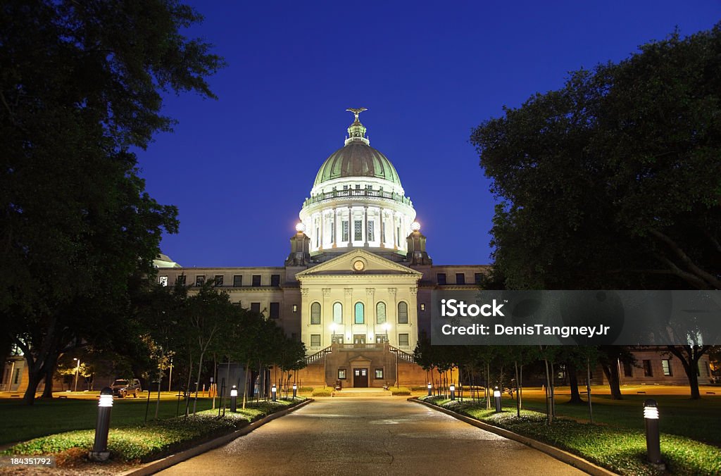 Mississippi State Capitol - Foto stock royalty-free di Mississippi
