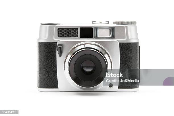 Vecchia Fotocamera - Fotografie stock e altre immagini di Macchina fotografica - Macchina fotografica, Argento, 1950-1959