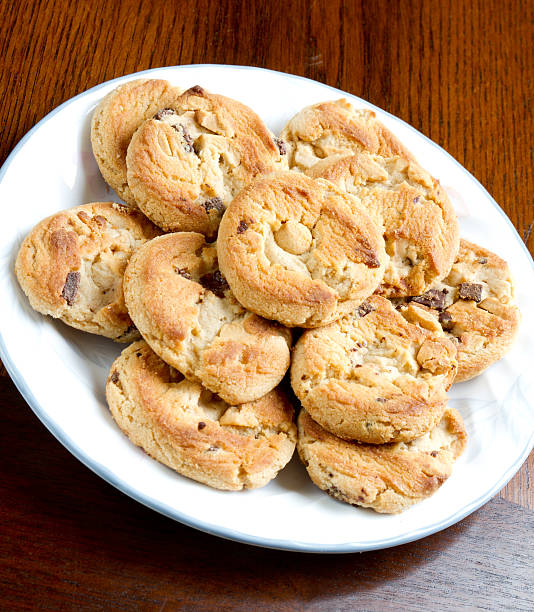 istock Plate of cookies 184352463