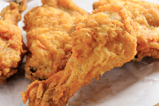 Close up of Fried Chicken