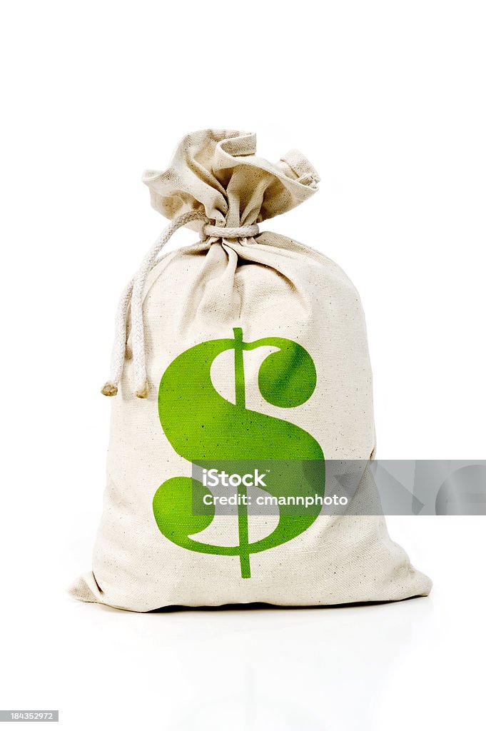 Nossa bolsa de dinheiro - Foto de stock de Aniagem de Cânhamo royalty-free