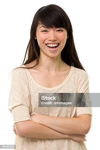 Happy Laughing Молодая Женщина Талииup Портрет — стоковые фотографии и другие картинки 16-17 лет - 16-17 лет, 18-19 лет, 20-24 года