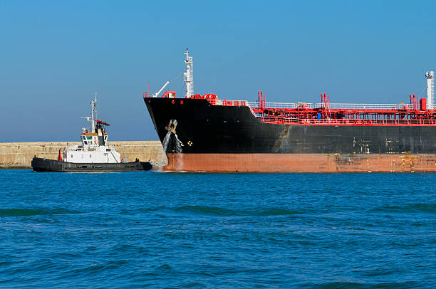istock Industrial Ship and Tugboat 184353956