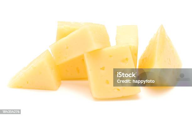 Käse Stockfoto und mehr Bilder von Käse - Käse, Scheibe - Portion, Weißer Hintergrund