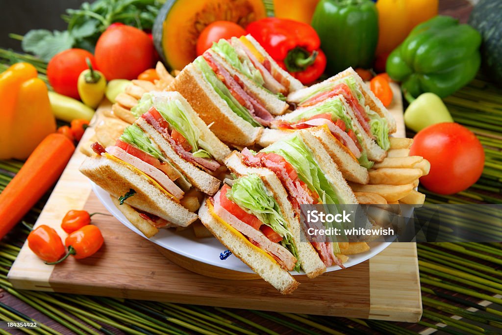 Club sándwich - Foto de stock de Bocadillo Club libre de derechos