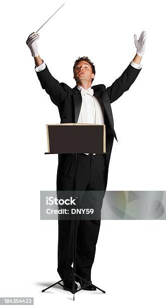 Conductor Stock Photo - Download Image Now - Musical Conductor, Orchestra, Cut Out