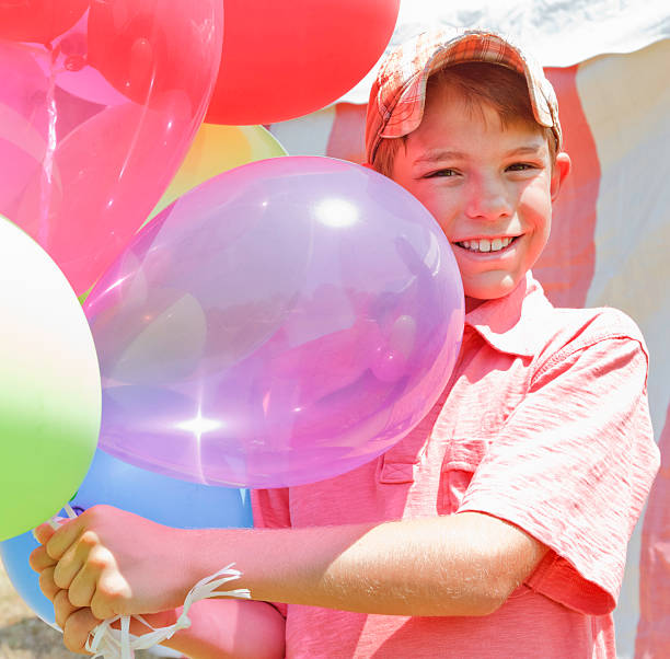 istock Boy at Circus Birthday Party 184354436
