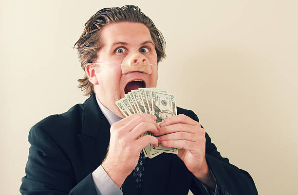 istock Business Man Pig Money 184354568