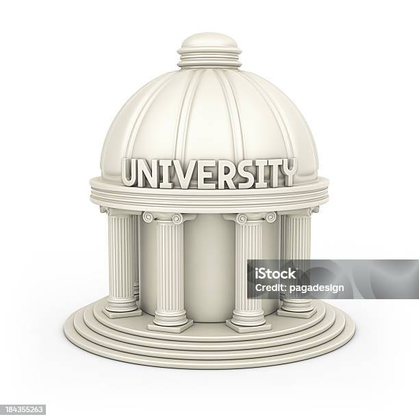 Edifício Da Universidade - Fotografias de stock e mais imagens de Universidade - Universidade, Tridimensional, Clip Art