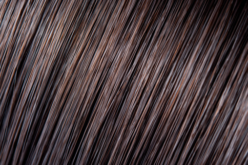 close-up of  hair strands with a beautiful shine.Related images: