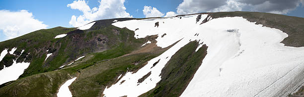 istock Snow patches panorama Rocky Mountain National Park 184356837