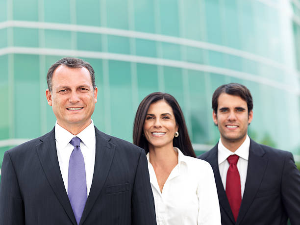 Successful business people