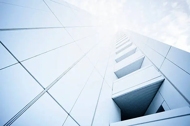 Photo of Modern building in sunlight