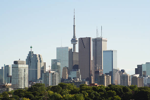istock Toronto Canada skyscrapers & skyline on a summer day 184358115