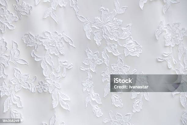 Wedding Dress Lace Detail Stock Photo - Download Image Now - Lace - Textile, Wedding Dress, Wedding