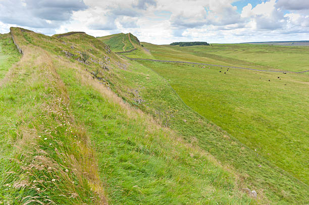 istock Hadrian's Wall looking West from Housesteads 184359394