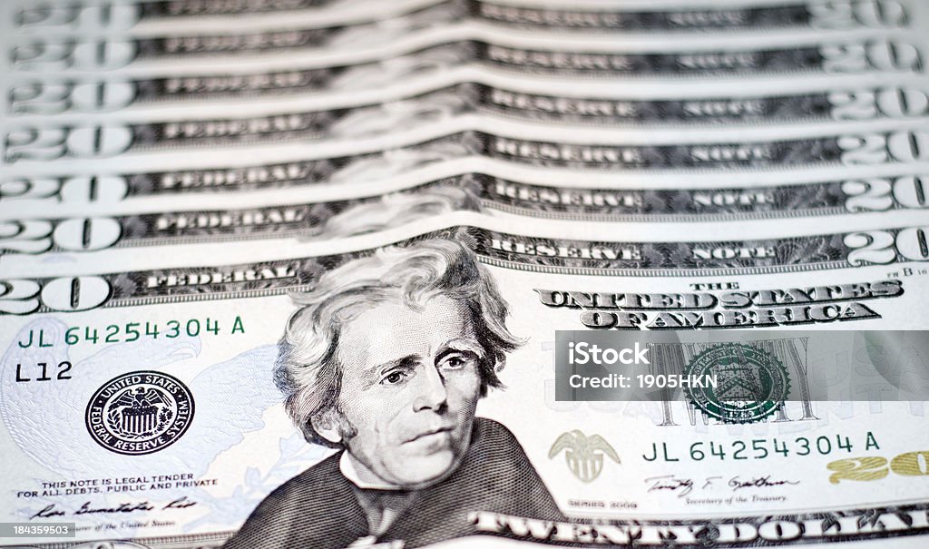 Банкнота 20 доллар фоне - Стоковые фото 20 американских долларов роялти-фри