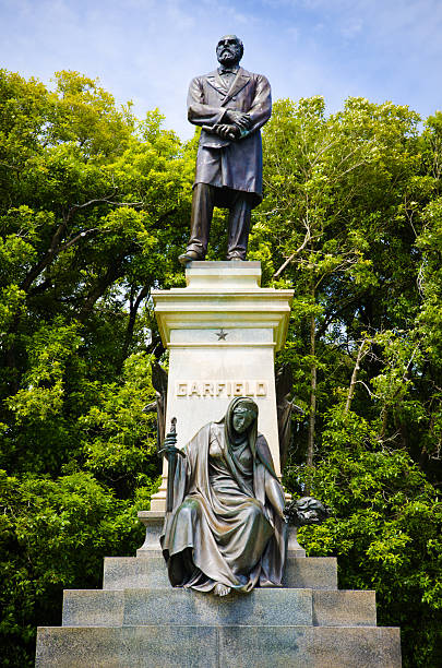 James Garfield statue at Golden Gate Park in San Francisco