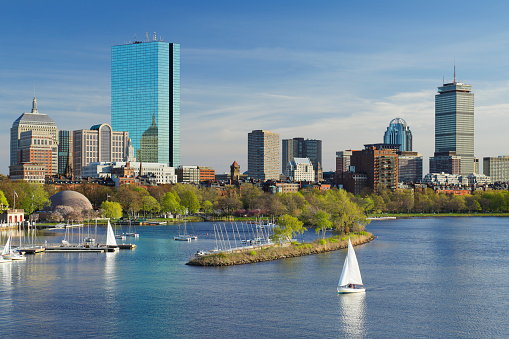 Back Bay skyline (Boston, Massachusetts).