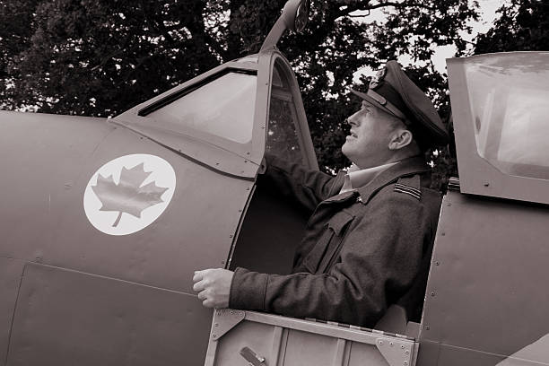 istock Battle of Britain Pilot. 184359922