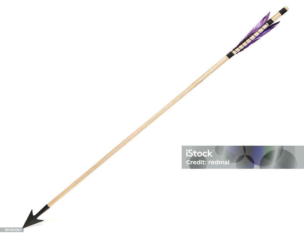 traditional arrow Arrow - Bow and Arrow Stock Photo