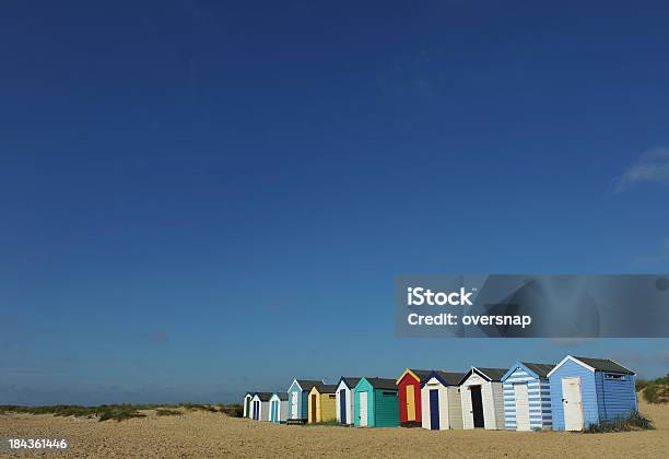 Beach Hut Stock Photo - Download Image Now - Southwold, Beach, Coastline