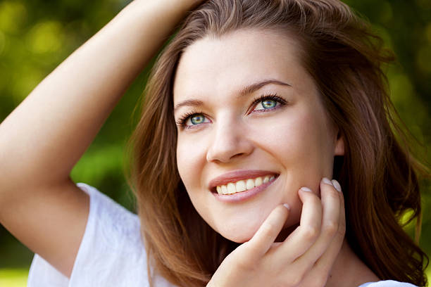 istock Beautiful happy woman 184361519