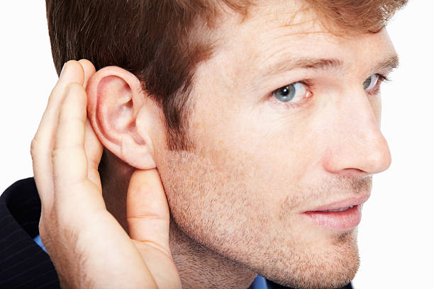 istock Listening business man 184361612