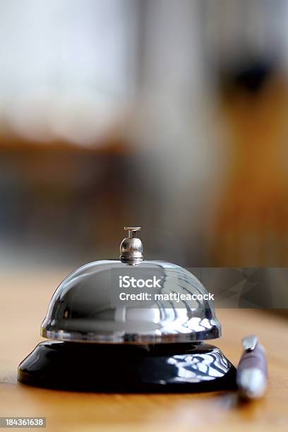 Rezeption Bell Stockfoto und mehr Bilder von Glocke - Glocke, Hotelrezeption, Chrom