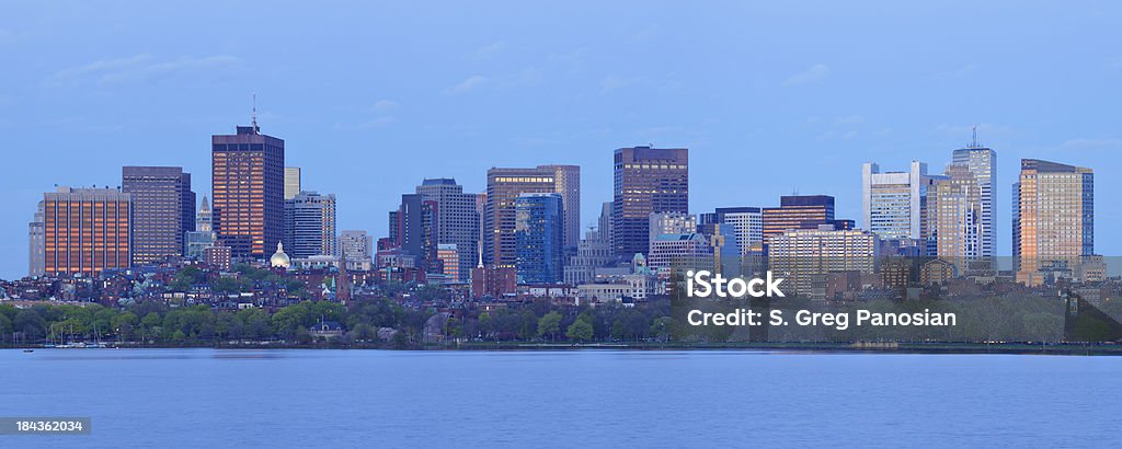 Horizonte de Boston - Royalty-free Boston - Massachusetts Foto de stock