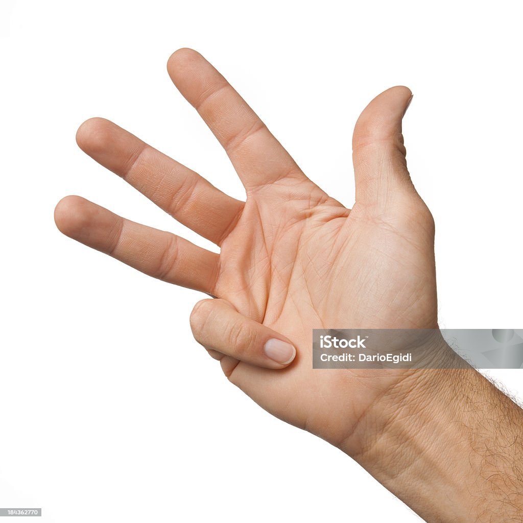 Persone a mano maschio quattro - Foto stock royalty-free di Caucasico