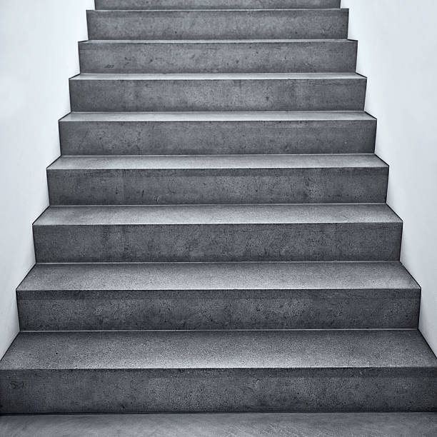 istock Flight of stairs in a building 184363209