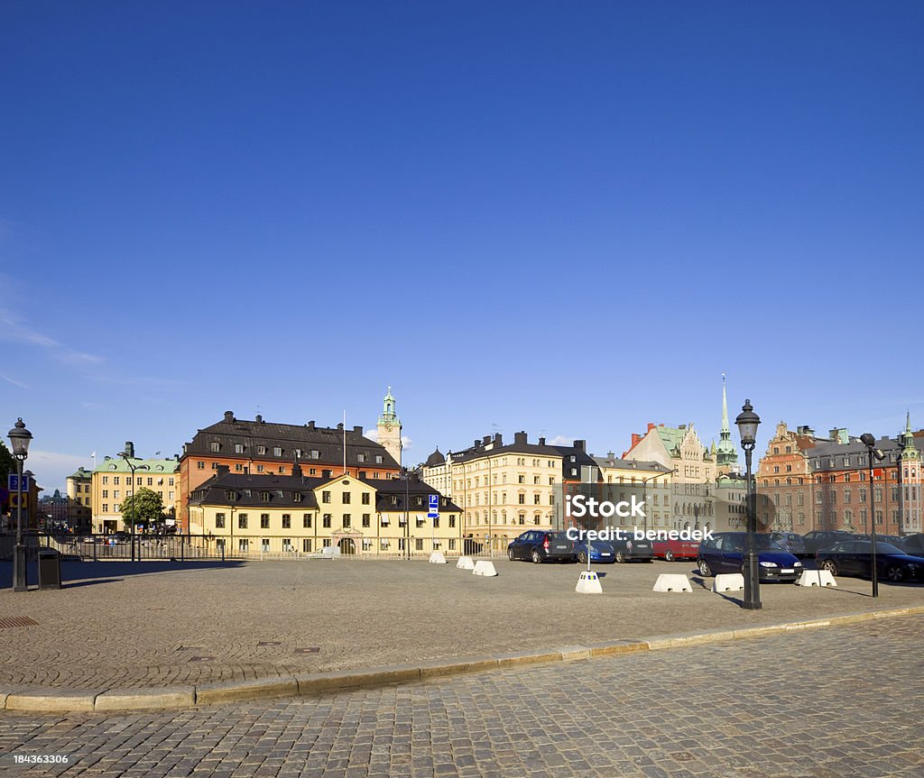 Estocolmo, Suécia - Royalty-free Azul Foto de stock