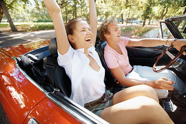 istock Happy couple on vacation 184363770