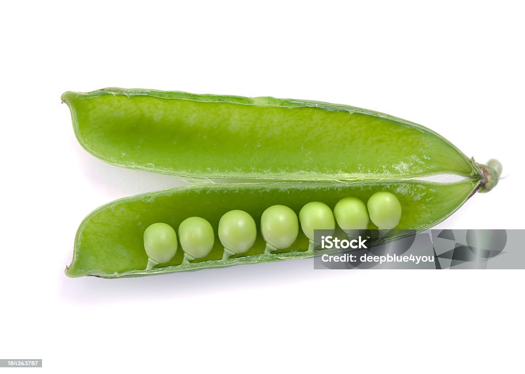 Pea on white Pea on white, clipping path includet Green Pea Stock Photo