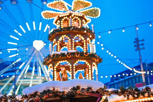 Christmas fair in Katowice